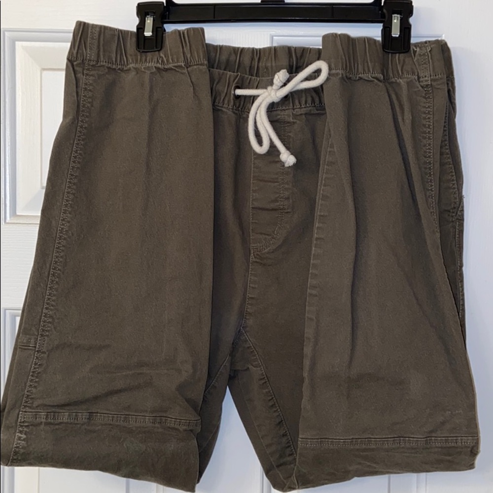 Olive green joggers